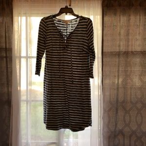 Motherhood Maternity Striped Dress